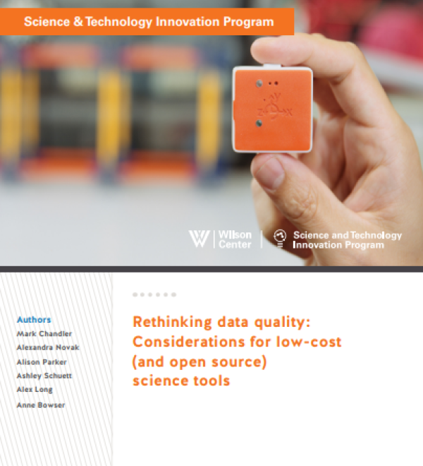 Title Page - Rethinking Data Quality: Considerations for Low-Cost (and Open Source) Science Tools 