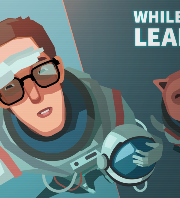 while True: learn() promotional header