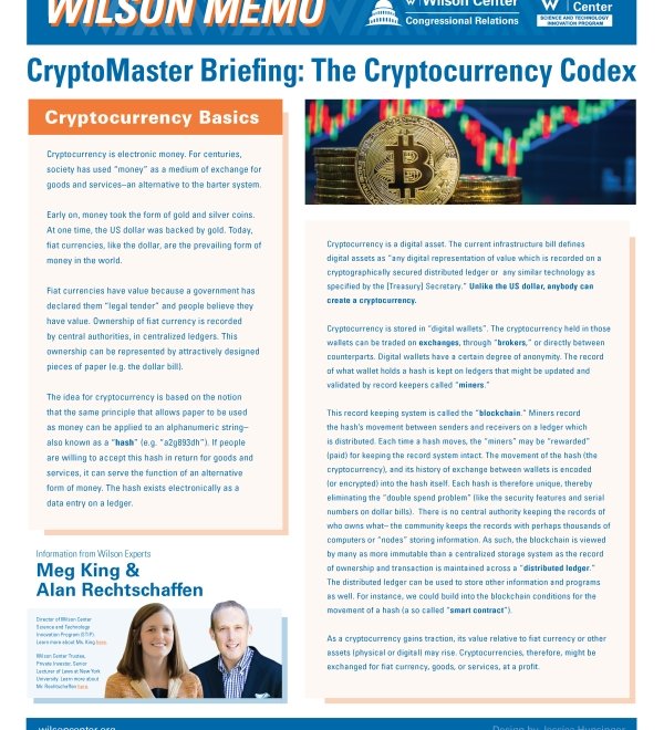 Image - Wilson Memo: The Cryptocurrency Codex