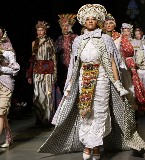 Models on a Runway