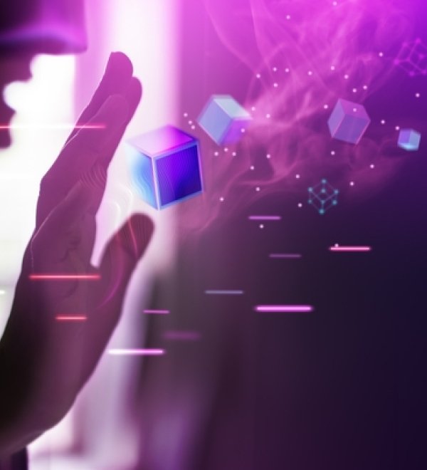 Person Enjoying an Experiences of a Virtual World