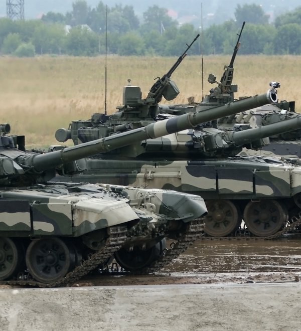 Image of a main Russia battle tank
