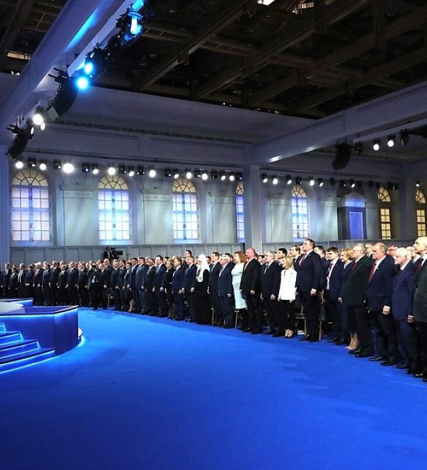 President Vladimir Putin delivered his state of the union address to the Federal Assembly on January 15, 2020. Source: kremlin.ru