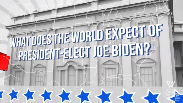 What Does the World Expect of President Biden