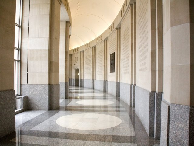 Woodrow Wilson Center Memorial Hallway