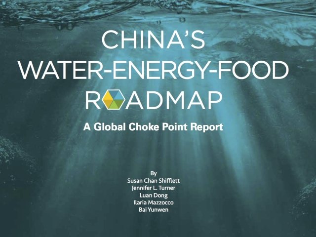 A Global Choke Point Report: China's Water-Energy-Food Roadmap