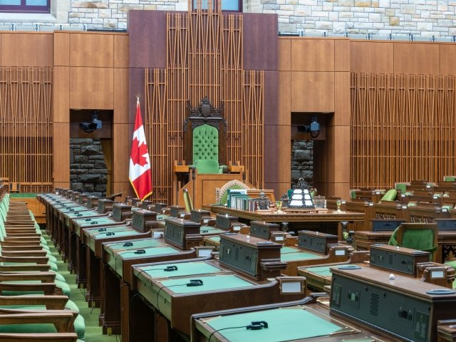 Canadian Parliament Speaker Seat