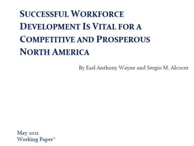 Cover - Successful Workforce Development Is Vital for a Competitive and Prosperous North America