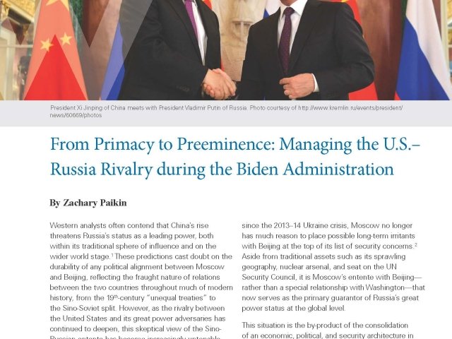 Cover page for Kennan Cable No. 63