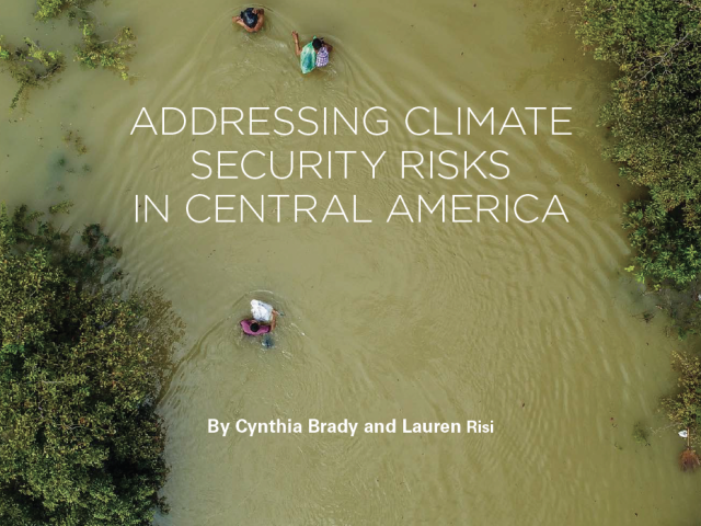 Addressing Climate Security Risks in Central America