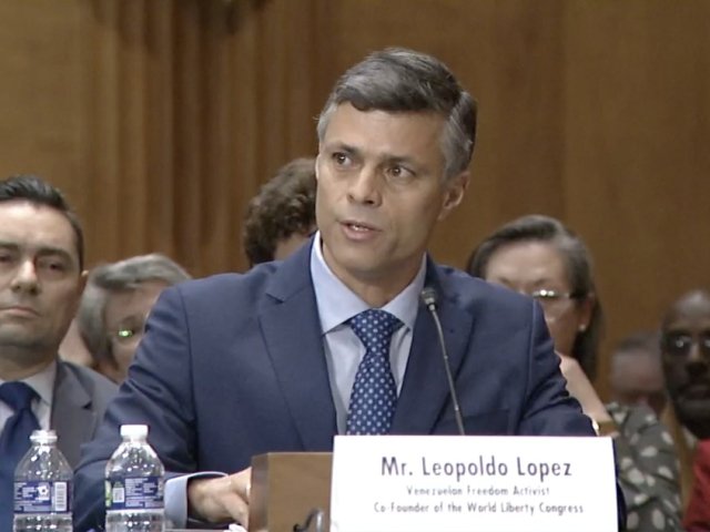 Leopoldo Lopez Testifies Before Foreign Relations Committee