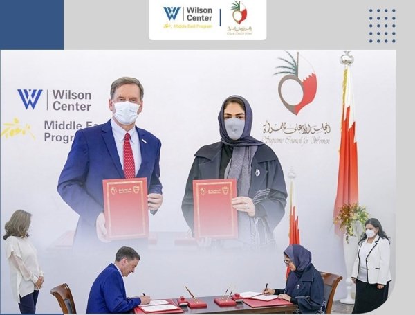 Ambassador Mark Green and Secretary General Hala Mohammed Al Ansari