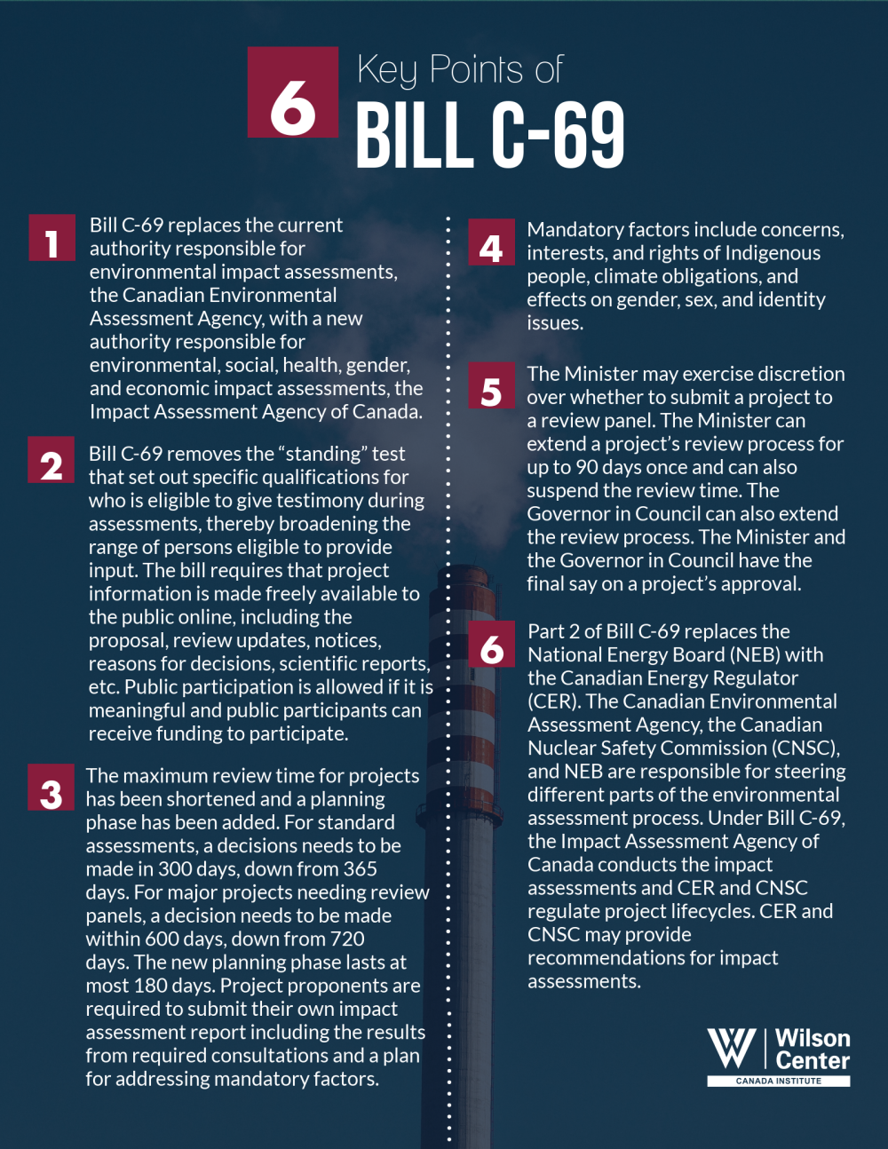Bill C-69 Key Points and Legislative Timeline