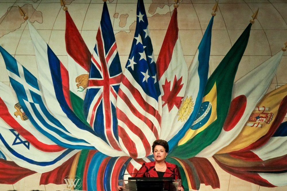 Brazilian President Dilma Rousseff Receives Woodrow Wilson Award for Public Service