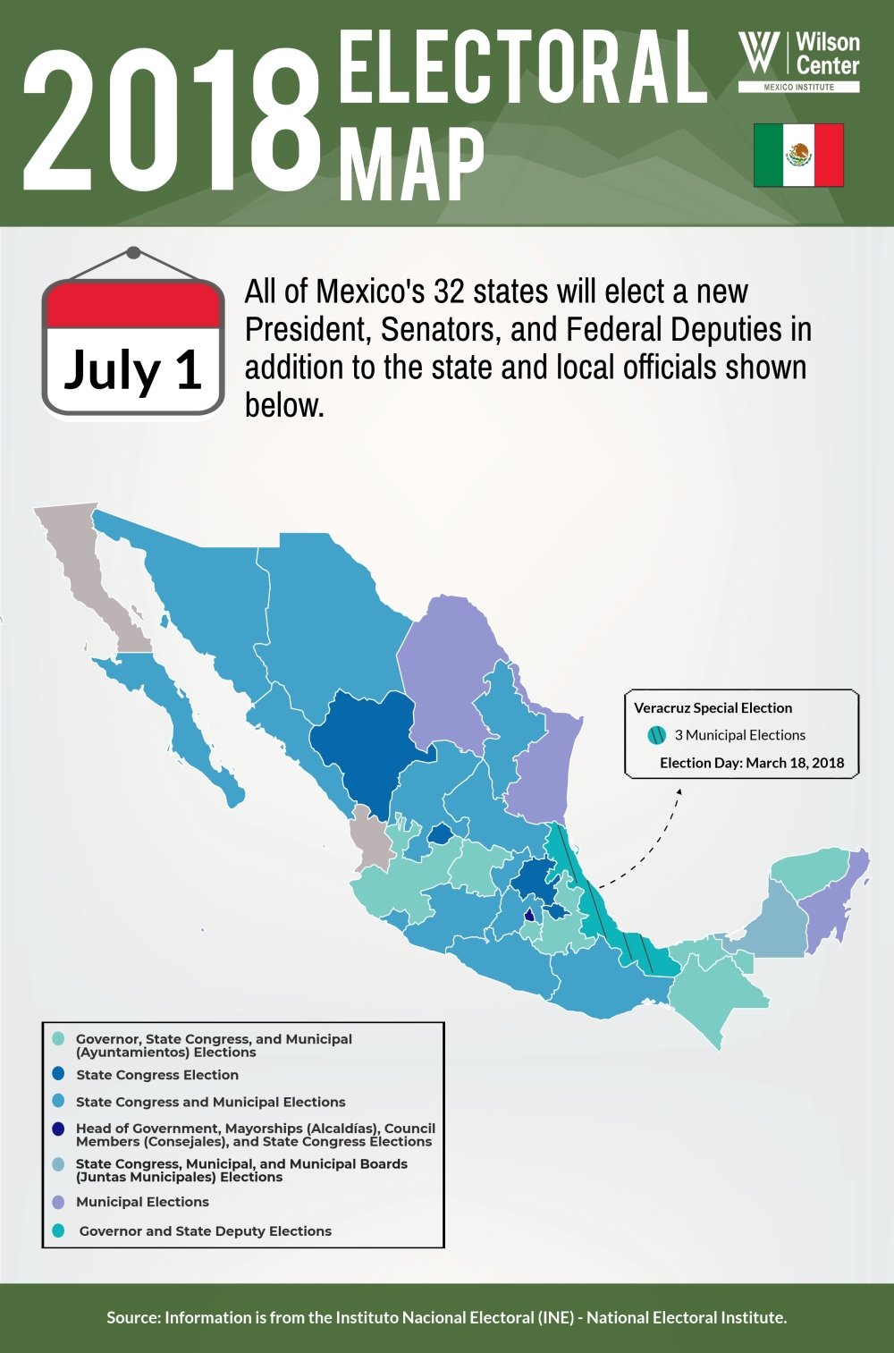 Infographic | 2018 Electoral Map