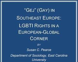 “Gej” (Gay) in Southeast Europe