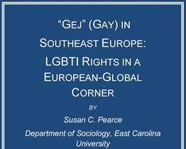 “Gej” (Gay) in Southeast Europe