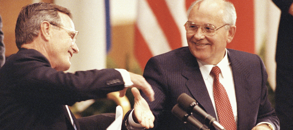 Another Summit Meeting in Helsinki: Bush/Gorbachev