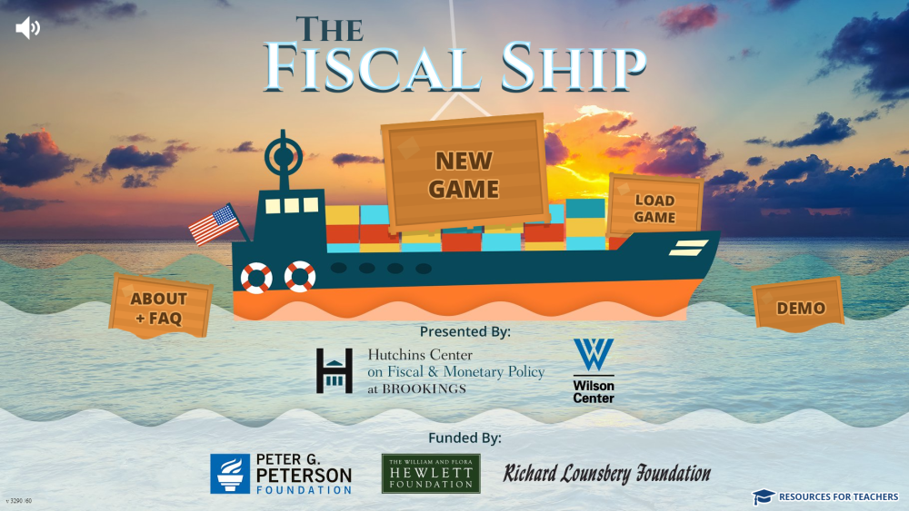 Award-Winning Online Game Helps Voters Steer America’s ‘Fiscal Ship’