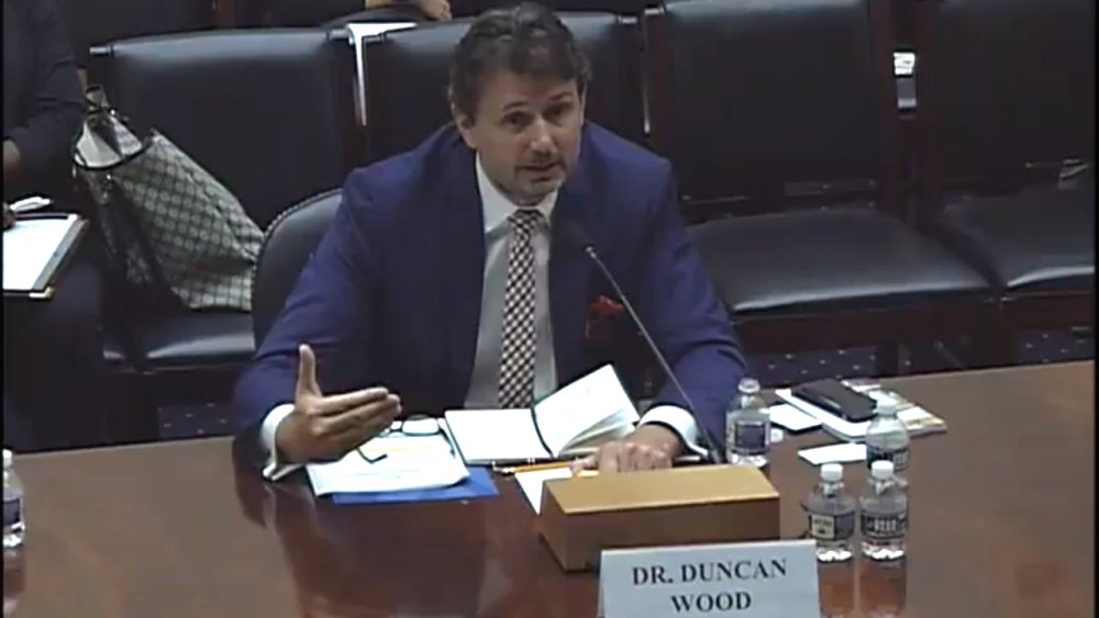 'Energy Opportunities in North America': Duncan Wood Testifies before the House Foreign Affairs Subcommittee on the Western Hemisphere