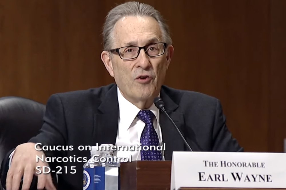 'Countering the Global Narcotics Epidemic – The United States’ Counternarcotics Strategy': Earl Anthony Wayne Testifies before the U.S. Senate Caucus on International Narcotics Control