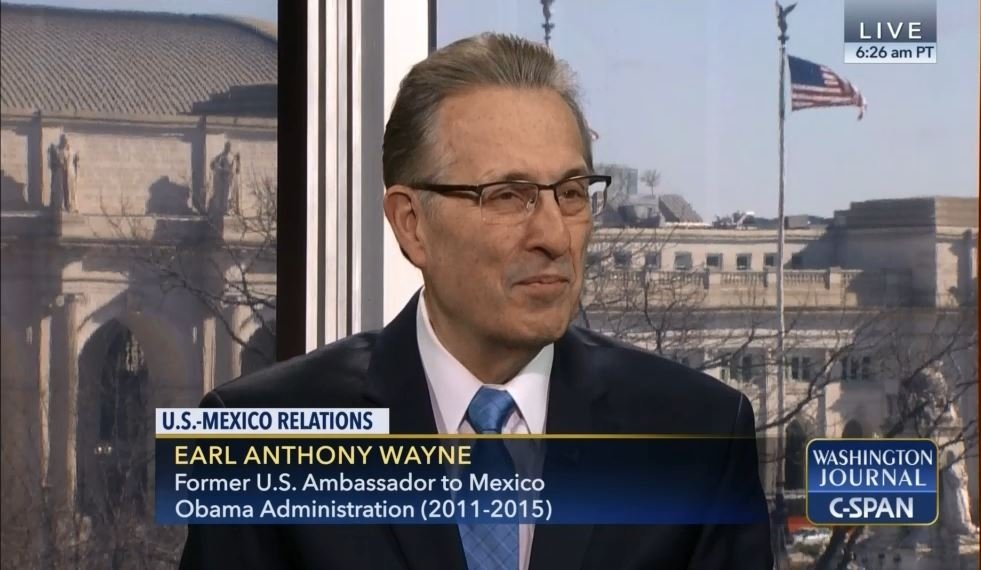 Earl Anthony Wayne on U.S.-Mexico Relations with C-SPAN Washington Journal