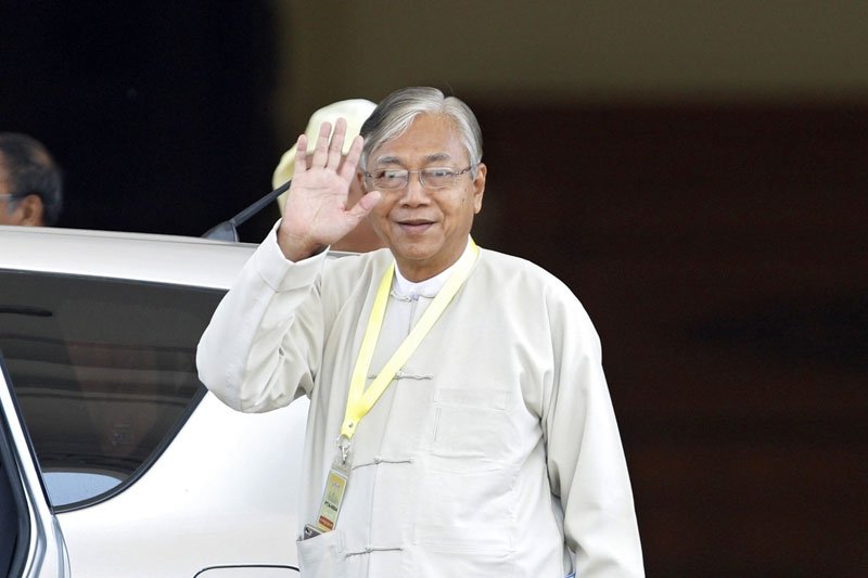 Myanmar Elects First Civilian President in Decades