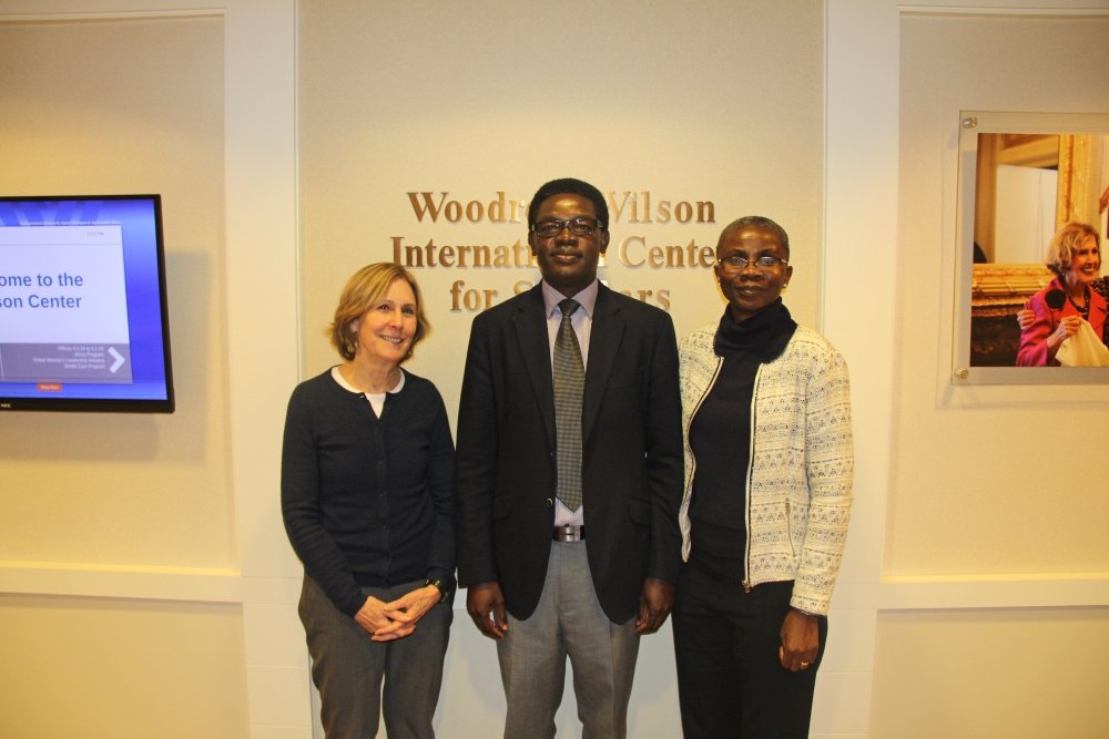 Africa Program Director meets with Dr. Cosmas Milton Obote Ochieng, the Director of the African Natural Resources Center at the African Development Bank