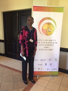 Dr. Monde Muyangwa Presents at the African Unity for Renaissance Conference in Pretoria