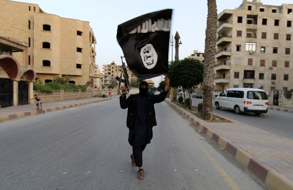 ISIS militant, Reuters image