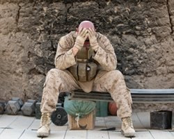 US Marine in Afghanistan