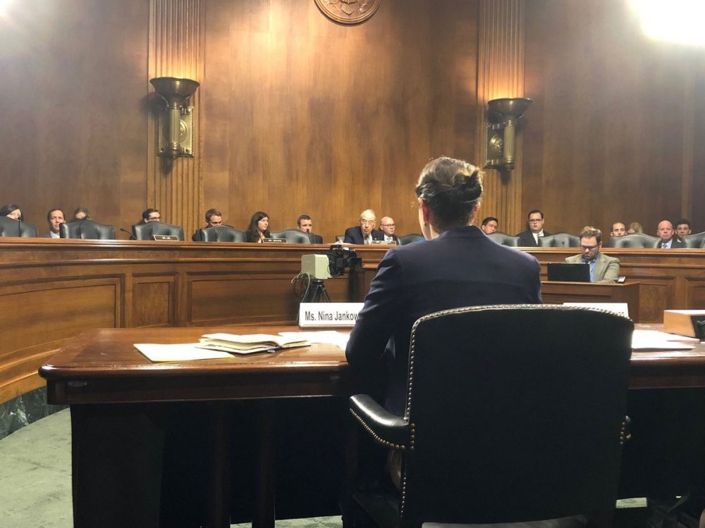 'Election Interference: Ensuring Law Enforcement Is Equipped to Target Those Seeking to Do Harm': Nina Jankowicz Testifies before the Senate Judiciary Committee