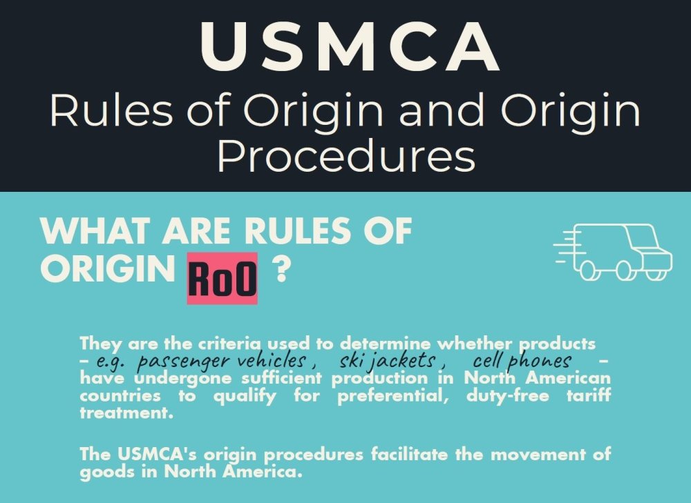 Infographic | USMCA: Rules of Origin and Origin Procedures
