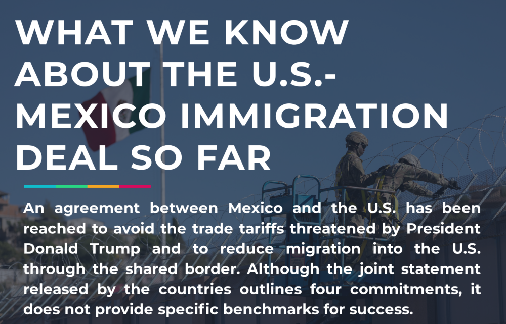 Infographic | What We Know About the U.S.-Mexico Immigration Deal So Far