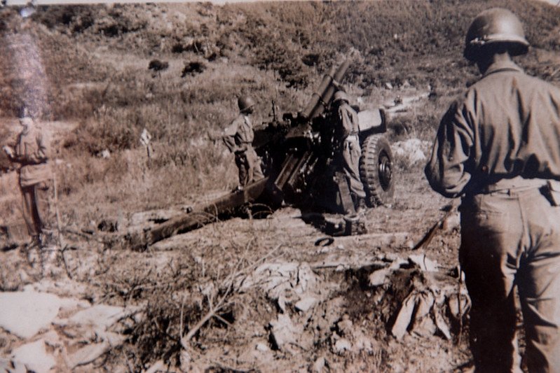 Ethiopian Veterans Kagnew Battalion who served alongside U.S. Soldiers during the Korean War share experiences with U.S. Army Africa instructors in Addis Ababa, Ethiopia, 091105
