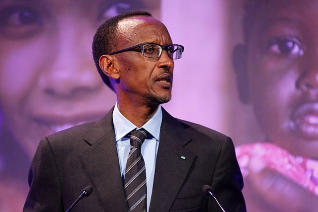 Rwandan President Paul Kagame at xxx, via flickr. https://www.flickr.com/photos/dfid/7557085872/