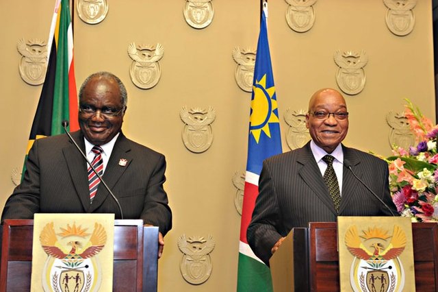 Zuma-Namibian State Visit