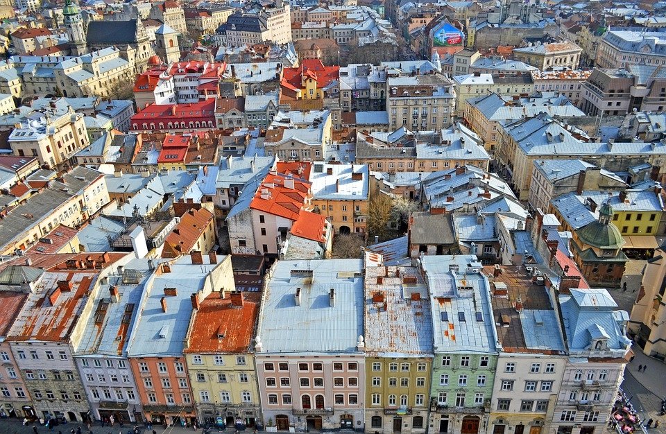 Lviv Market Square in Ukraine. Source: MaxPixel