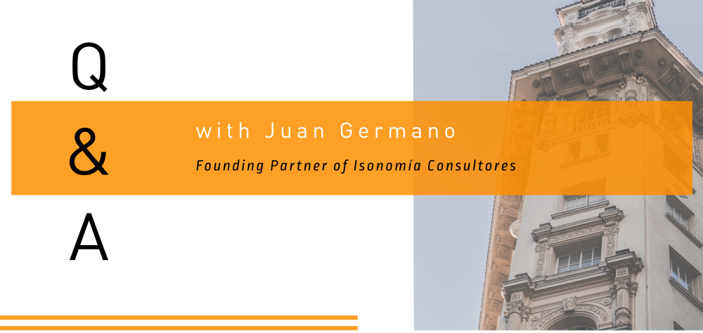 Q&A with Juan Germano, Founding Partner of Isonomia, on Argentina's Primaries