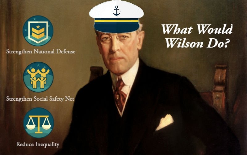 How Would Woodrow Wilson Captain the Fiscal Ship