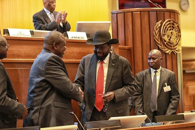 A historic revitalized peace agreement has been signed by the warring factions in South Sudan. The leader of opposition armed forces, Riek Machar, who has been in exile since civil war erupted travelled to Addis Ababa in Ethiopia to meet with his bitter f