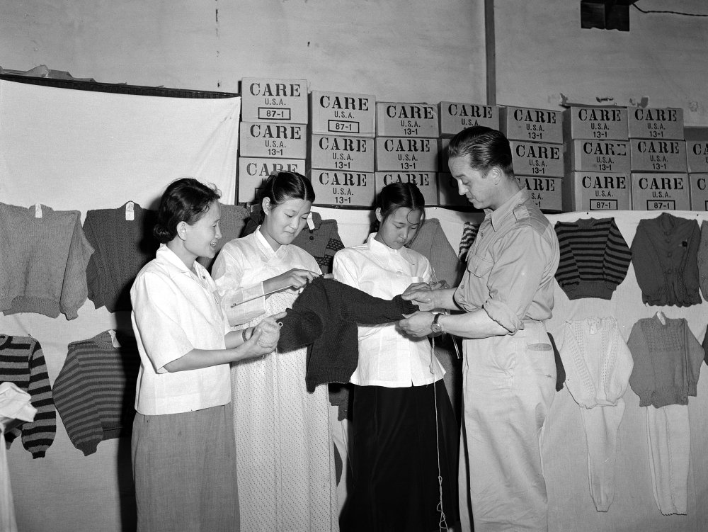 Women's Welfare Group in Korea, 1952