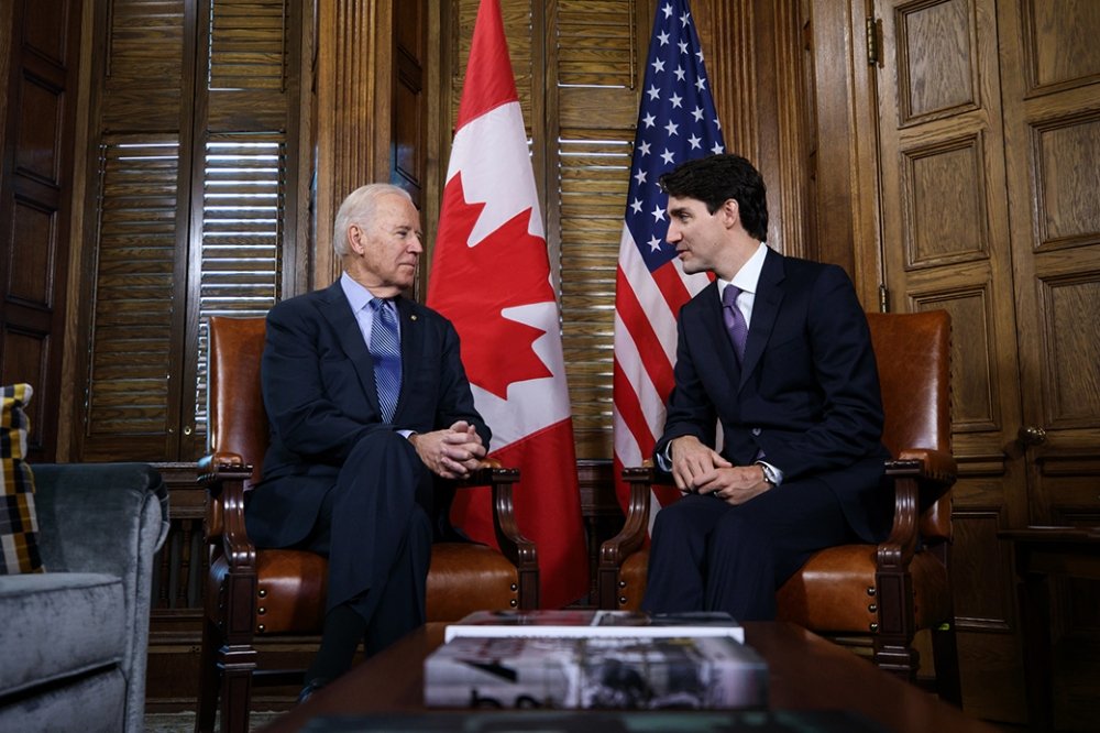 Biden and Trudeau from 2016 Visit