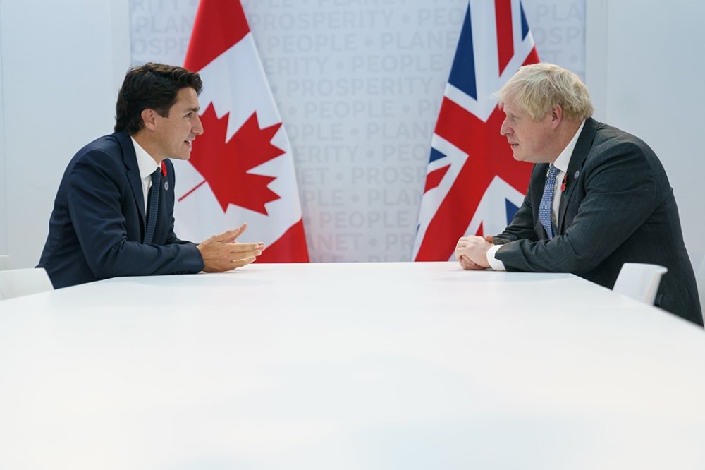 PM Trudeau and PM Johnson