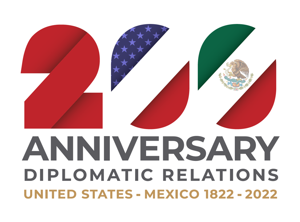 U.S.-Mexico 200 Anniversary Logo