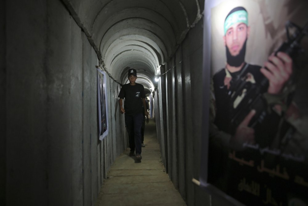 Israel Palestinians Hamas Tunnels