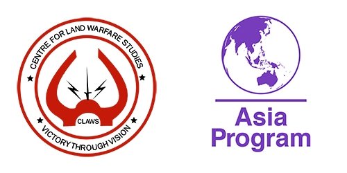 The logos for CLAWS and the Asia Program