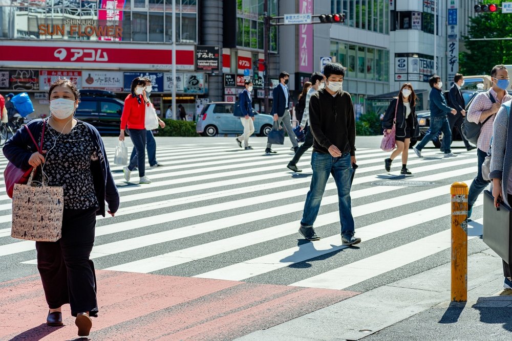 Tokyo, Japan during the COVID-19 pandemic in May 2020.