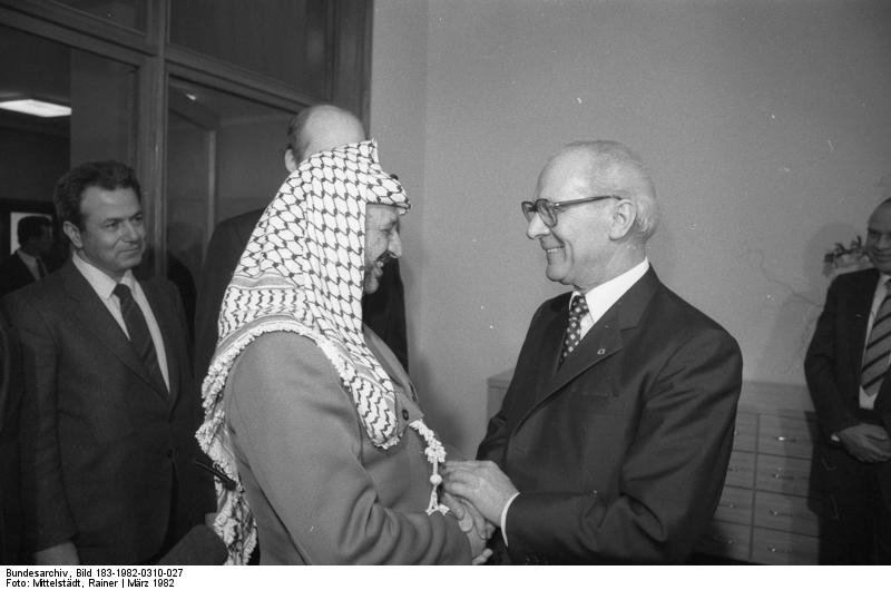 Honecker and Arafat