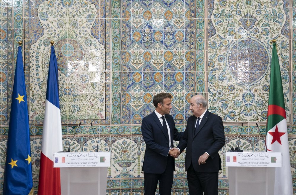 Macron and Tebboune